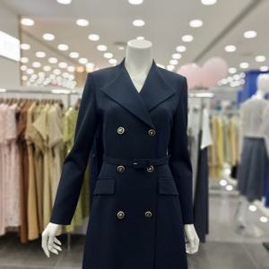 [아니베에프]A43WOP310 카라넥 더블 버튼 포인트 원피스