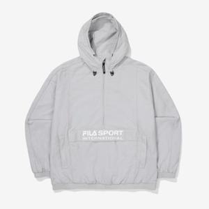 휠라 유니 오버핏 인터내셔널 아노락 FS2JKF1132X_LGY