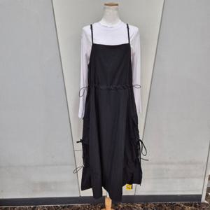 [나인스텝]퐁듀끈나시원피스N25NO5203 BK_YS