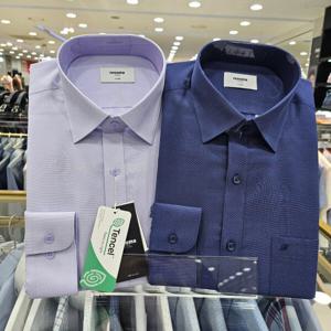 [레노마셔츠]긴소매  모달 필라필 솔리드 일반셔츠 ROSSG0901_JJ