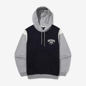 [휠라]면혼방 컬러블럭 후드티  FS2POG1109X_INA