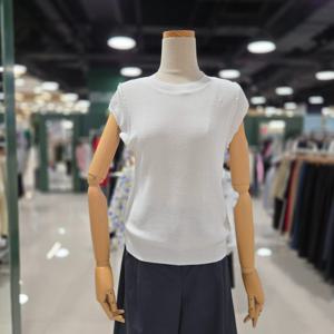 [멜로디가든]소매 다이아 니트티 (M25M4K135 아이보리)_CA