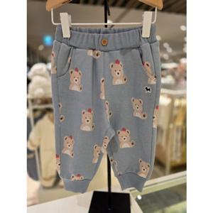 [블루독베이비] 25 FW(BL)올오버 조거 스웨트쇼츠(45A1441507)등원 팬츠 바지 백일 돌 유아 아가옷 (45A144