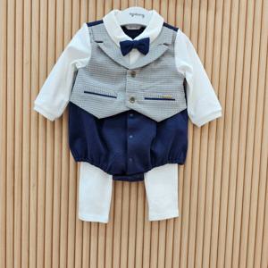 [아가방][사계절]피버정장바디수트세트(타이)_01S027901_CC