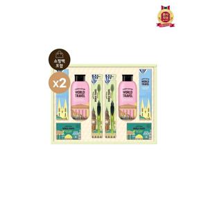 [LG생활건강 선물세트]LG설선물세트 유럽트레블뉴월드 M호x2개