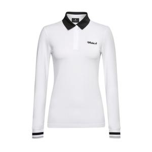 [와이드앵글]여성 TO 에센셜 가을 폴로 티셔츠 L WWU25292W3