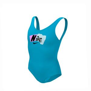 나이키스윔  아동수영복 여아동 멀티 로고 유백 원피스 NESSD722-480