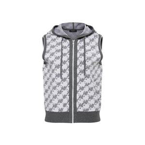 [와이드앵글] 여성 CO 변형 패턴 후드 풀집 베스트 WWU25K71W3