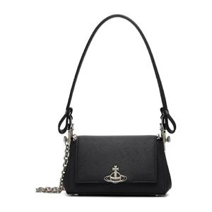 비비안웨스트우드 숄더백 블랙 스몰 헤이즐 핸드백 252314F048013