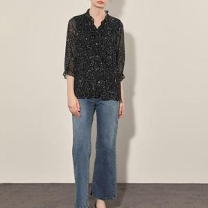 올리비아로렌 H 프린트 나염블라우스 VOCNL4F7331