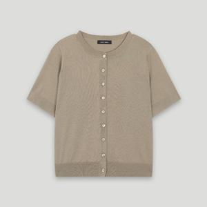 [코데즈컴바인] 라운드넥 반팔 가디건 (CKC-CD002W8)