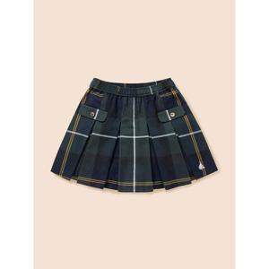 [빈폴키즈] 체크 플리츠 스커트  그린 (BI5827G06M)