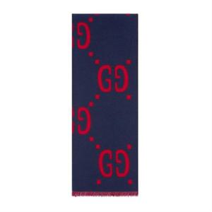 구찌 GG 자카드 울 실크 스카프 495592 4G350 4074