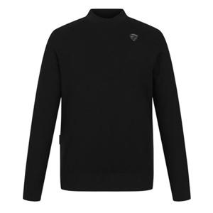 [테일러메이드] 어패럴 골프 웨어 25 F W TMSHO3222 199 남성 레터링 자카드 하이넥 스웨터 니트 티셔츠