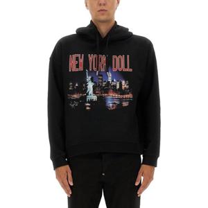 디스퀘어드2 코튼 릴렉스 핏 풀오버 후드티 S71GU0746 S2551690