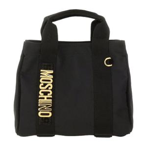 모스키노 로고 하드웨어 더블 핸들 토트백 MC4616PP1N O2100B