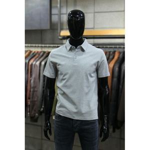 [빠니깔레]MARIO코튼피케 그레이반팔카라티 d-qtee05gr