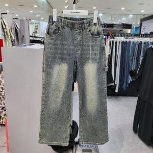 에어워크주니어 sh06 카펜터 와이드 데님팬츠 R257B3101A