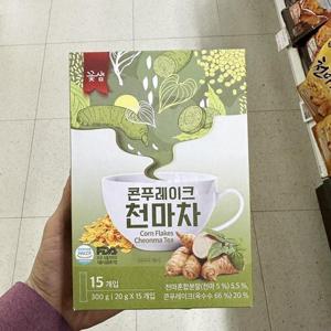 꽃샘 콘푸레이크 천마차 20g x 15개입  aP0037_0788