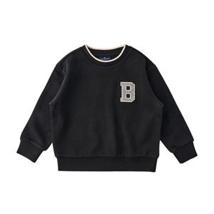 블루독스튜디오 [블루독](BK)B.포인트스웨트셔츠 25A3533402 FW25가을상품 맨투맨티셔츠