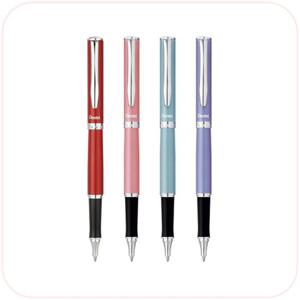 펜텔 볼펜 스털링겔펜 K611P-A 캡식 / 핑크 0.7mm 1개