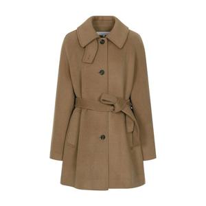 [올리브데올리브]하프기장 벨티드 울 코트 OH5XH096