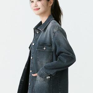 잠뱅이 동백01 블루블랙스판하프기장데님 AP3DDJ651