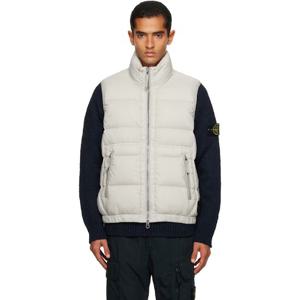 스톤아일랜드 패딩 토프 G100007 룸 챔버 나일론 TC 다운 베스트 252828M178006