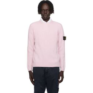 스톤아일랜드 티셔츠 핑크 5100053 풀 골지 RWS 울 스웨터 252828M201015