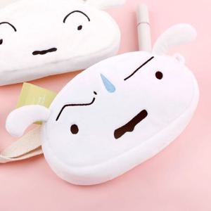 짱구손가방 짱구 얼굴 파우치 힘내흰둥이 1P 소품 수납 손가방