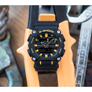 [지샥]남여공용 방수 라이트 탑재 캐쥬얼 손목 시계 GA-900A-1A9DR