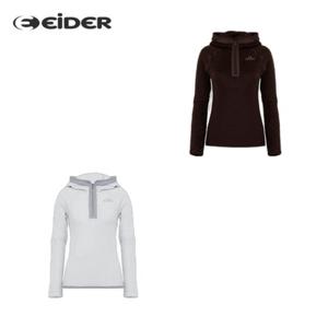 [아이더] 여성 티셔츠 DWU25244 HERITAGE (헤리티지)   폴라텍 긴팔 후드 티셔츠