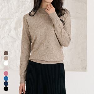 [한정수량] [모리스커밍홈] 보들보들 반하이넥 니트_M2509KN100C