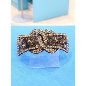 로뎀 세이브존05 프랑스 스와로브스키 리본 자동핀(다크브라운)0 RRDD24020061