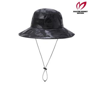 마스터바니  (411E3CP106) 남성 카모 프린트 사이드 버튼 버킷햇