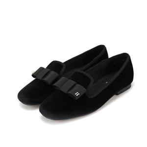 [BABARA] 바바라 리본포인트 벨벳 로퍼 BBH540BK