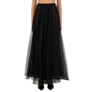 니나리찌 미디 스커트 25PCJU020SE0789 U9000 BLACK