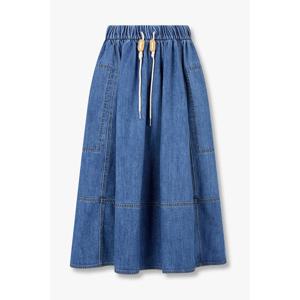 [톰보이]스트링 데님 미들 스커트(9105362109)