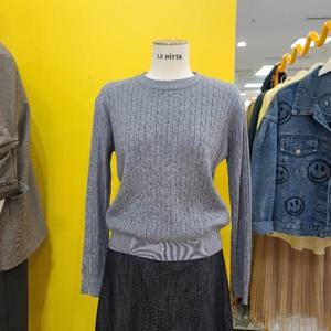 르피타 DP01 꽈배기라운드니트 L254BSWA52