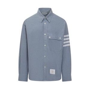 톰브라운 긴팔 셔츠 MWL420AF0325 480 LIGHT BLUE