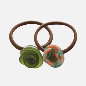 제이로렌 프랑스 셀룰로오스 로즈 헤어끈 H01469