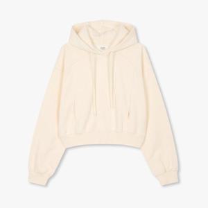 톰보이  절개 크롭 후드티셔츠 (9105322112)