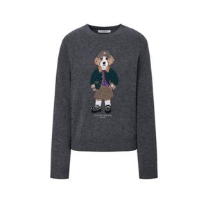 헤지스레이디스 (HSSW5D906) 해리 자수 울100 풀오버