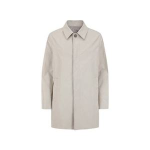 [백화점][지오지아]2025 간절기 기본 베이지 트렌치 맥코트 ADF1CG1901