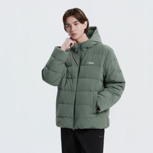 내셔널지오그래픽N254UDW950 경량 후드 덕다운 점퍼 KHAKI