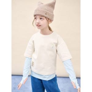 [TAG 69000원][빈폴키즈] 여아 레이어드 티셔츠  아이보리 (BI5941G050)