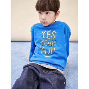 [빈폴키즈] 그래픽 스웨트 셔츠  블루 (BI5941U08P)