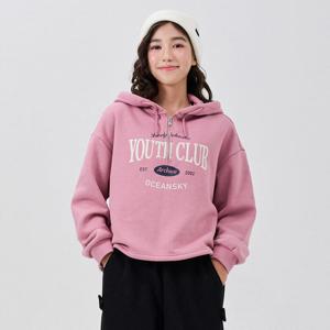 [오션스카이]여아 크롭 반집업 기모 후드티셔츠-EFJG5182D0P