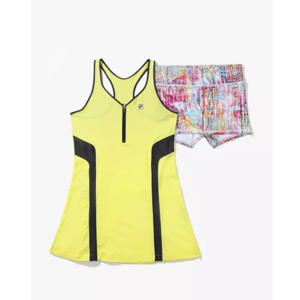 [휠라] 여성 글로벌 테크니컬 패턴 원피스 FS2OPF2392F_PYE