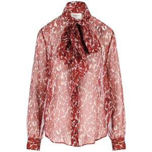 생로랑 블라우스 842861 Y4J359477 RED